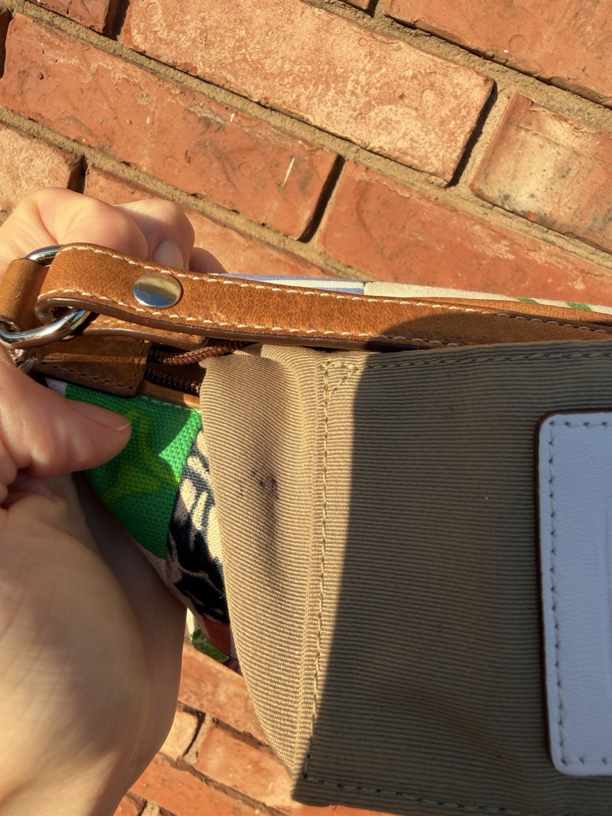 Coach Hamptons Scribble Multicolor Patchwork Smal… - image 8