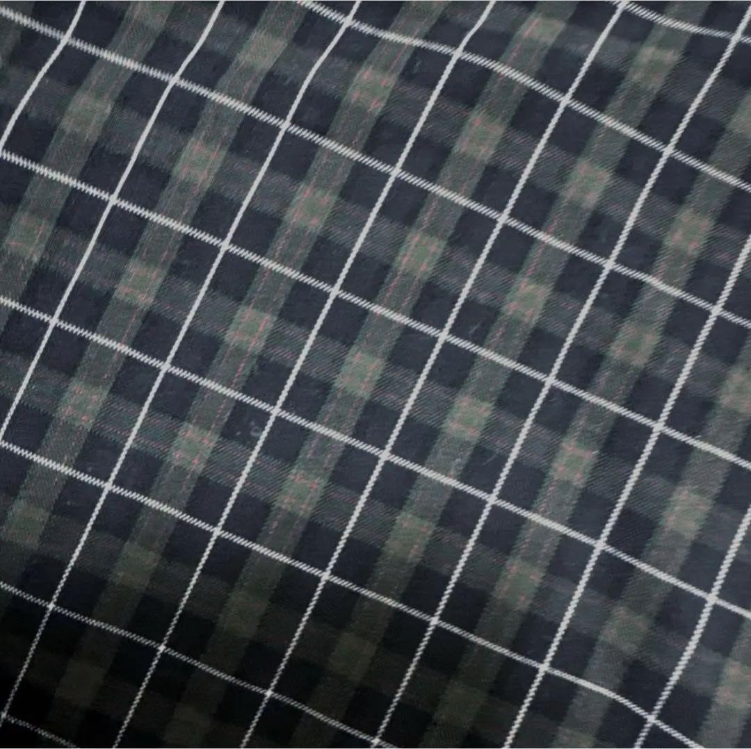 USED BALENCIAGA SILK CHECK DRESS VERYGOOD thumbnail 8