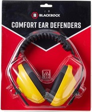 Blackrock Adults Ear Defenders SNR 27db, Comfort Hearing Ear Protection, Noise 