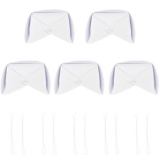 White Nurse Hat Headband Nurse Caps Costume and 10 Pins for Nursing School