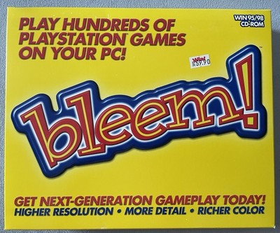 BLEEM! bleem! PC Big Box PS1 Emulator