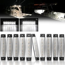 10x Universal LED Deck White Courtesy Light M...