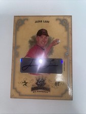 2004 Donruss Diamond Kings Silver Signatures 053/100 Jason Lane #71 Auto