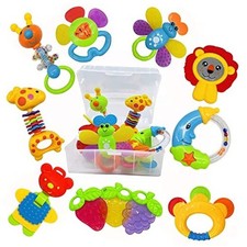 AIVIAI Baby Toys 0-6 Months Infant Toys 0-3 Months Infant Rattles Baby Rattle