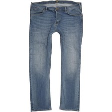 Lee Daren  Herren Blau Straight Slim Stretch Jeans W42 L34 (68964)