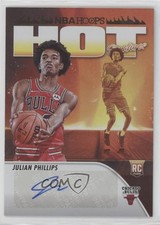 2023-24 NBA Hoops Hot Signatures Rookies Hyper Gold Julian Phillips Auto 1m0c