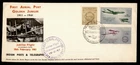 DR WHO 1961 INDIA FDC FIRST FLIGHT ANIV COMBO ALLAHABAD TO NAINI R48181