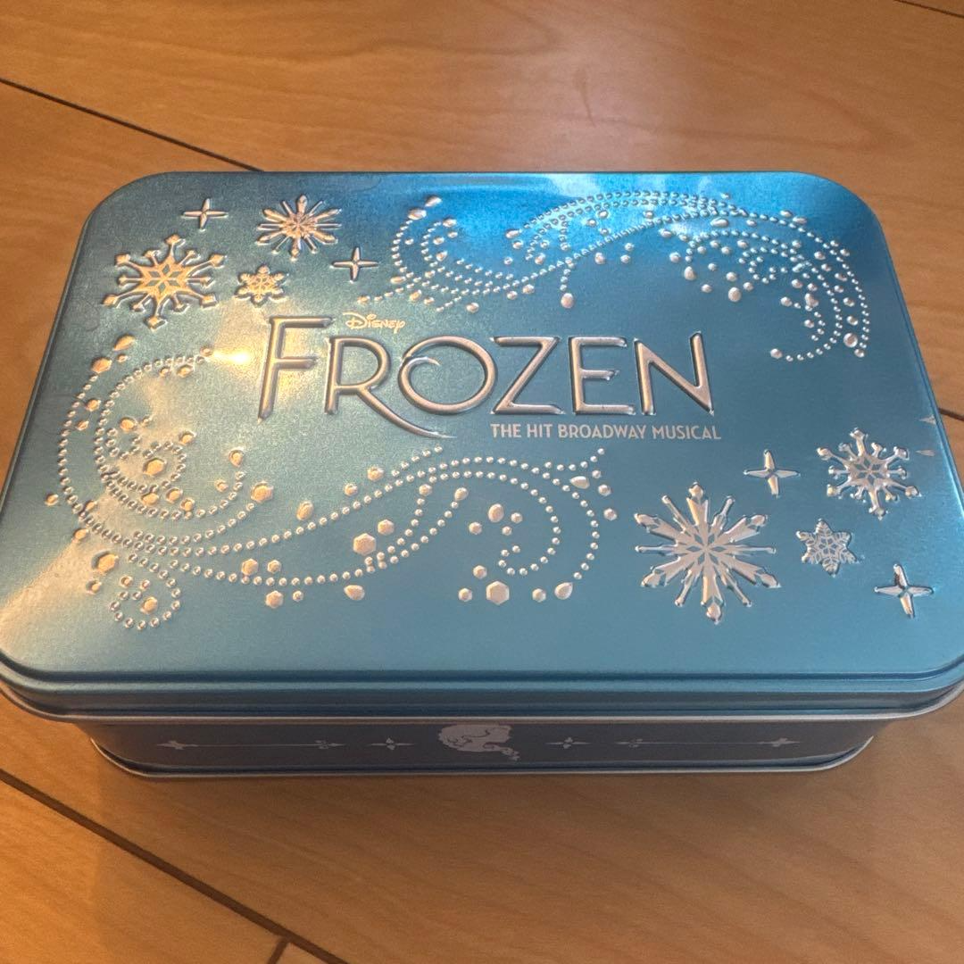 Disney Frozen Anna & Elsa Compact Mirror ＆ Tin case Official Broadway ...