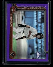 2025 Topps Pro Debut #PD-86 Rikuu Nishida Purple Foil #/299