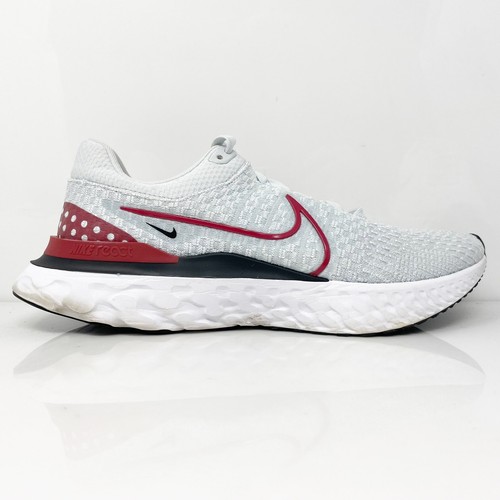 Nike Mens React Infinity Run FK 3 DQ7830-012 Gray Running Shoes Sneakers Sz 9.5