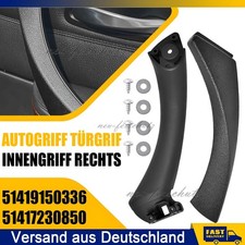 T�rgriff Innengriff Rechts f�r BMW E90 E91 3er Limousine 51419150336 Schwarz
