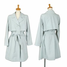 ISSEY MIYAKE HaaT Cotton Poly Spring Coat Size 2 JAPAN