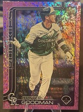 2025 Topps Series 2 - Hunter Goodman #467 Pink Holo Foil