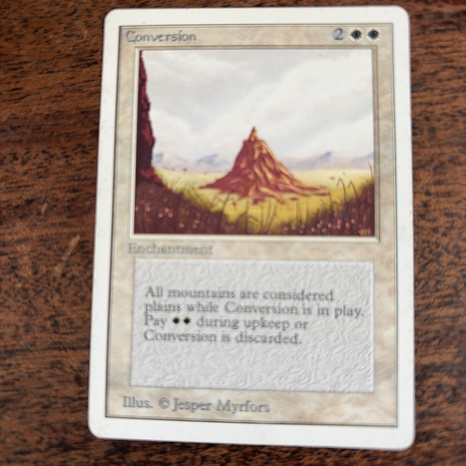MTG Limited Edition Alpha 1993 Conversion HP Card LEA Uncommon Set Old School