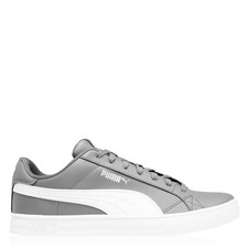 Puma Smash Vulcan 3 Low Sneakers Mens Gents Padded Ankle Collar Textured