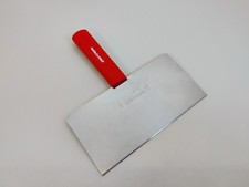 Dexter USA Hi Heat Red Handle Scraper 8" Stainless Bevel Edge S198H Factory 2nd