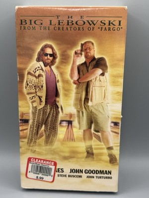 The Big Lebowski (VHS, 1998) - Jeff Bridges - John Goodman - Comedy