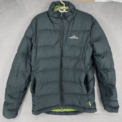 Kathmandu Jacket Mens Extra Small Black 550 Warm Puffer Down Hiking Packable