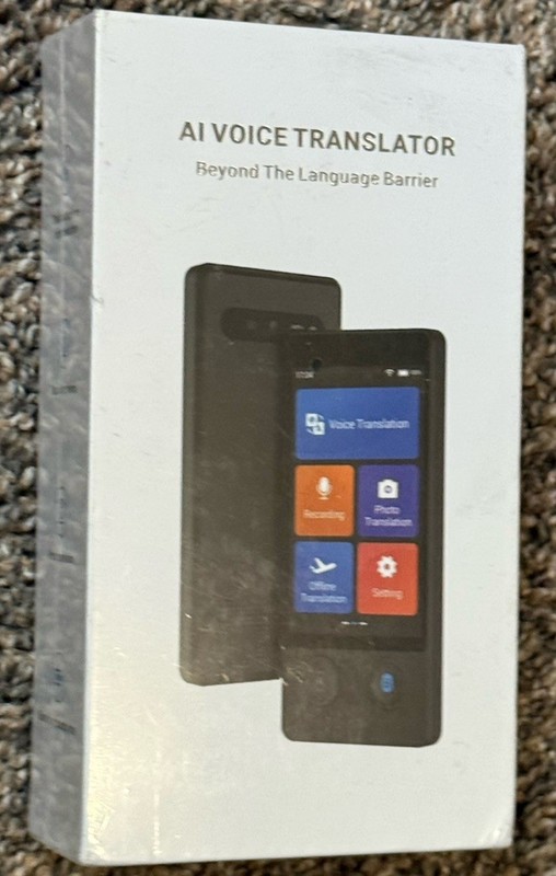 AI Voice Translator device 2-Way Instant Voice Translation