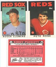 1986 Topps TIFFANY - BOSTON RED SOX Team Set