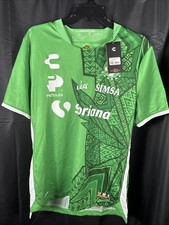 Charly Club Santos Laguna Soccer Jersey Mens Large Green New 2022-23 Alebrije