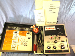 SENCORE CR-161 CATHODE RAY TUBE TESTER WITH MANUALS