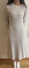 Gap Dress Metallic Silver Size M