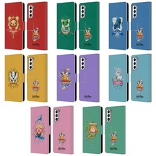 FUNDA BILLETERA LIBRO CUERO HARRY POTTER HALLOWS II PARA TELÉFONOS SAMSUNG 4