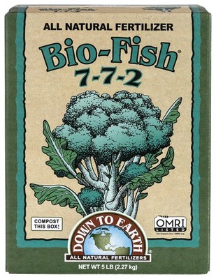Organic Bio-Fish - Plant Food for Corn, Broccoli, Kale, Trees and Shrubs 7-7-...