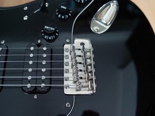 Upgraded Squier CV '70s Strat HSS (Black) – Tonerider Pickups & 7-Way wiring