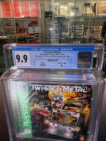 PS1 Twisted Metal Greatest Hits Sealed graded  CGC 9.9 A+ HTF