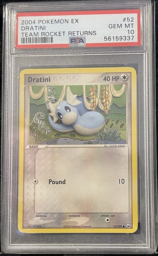 Dratini graded PSA 10 for sale on eBay