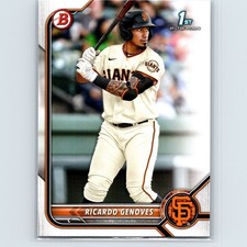2022 Bowman - Prospects Ricardo Genoves #BP-60 - San Francisco Giants