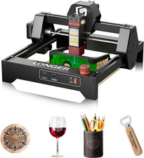 Ray5 Mini Laser Engraver, 32-Bit High-Speed 12000Mm/Min, 0.04Mm Compressed Spot,