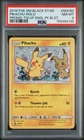 2019 POKEMON SM BLACK STAR PROMO TEAM UP PACK BLISTER #SM162 PIKACHU PSA 8 SWIRL