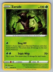 Zarude 016/159 Crown Zenith Holo Rare