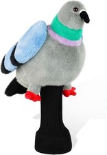 Pigeon Golf Headcover Driver Head Cover, Animal Plush Golf Club Cover Funny L...