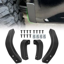 Mud Flaps Delete for Chevy Silverado 1500 19~25 Front Rear Splash Guards Fender