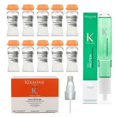 KERASTASE FUSIO DOSE SET CONCENTRE NUTRITIVE + 1 BOOSTER RECONSTRUCTION