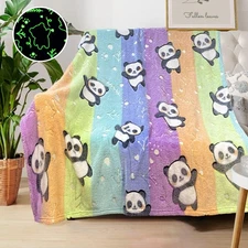 COMFAR Panda Blankets for Girls/Boys, Gifts Girls, Kids Toddler Blanket Kids,...
