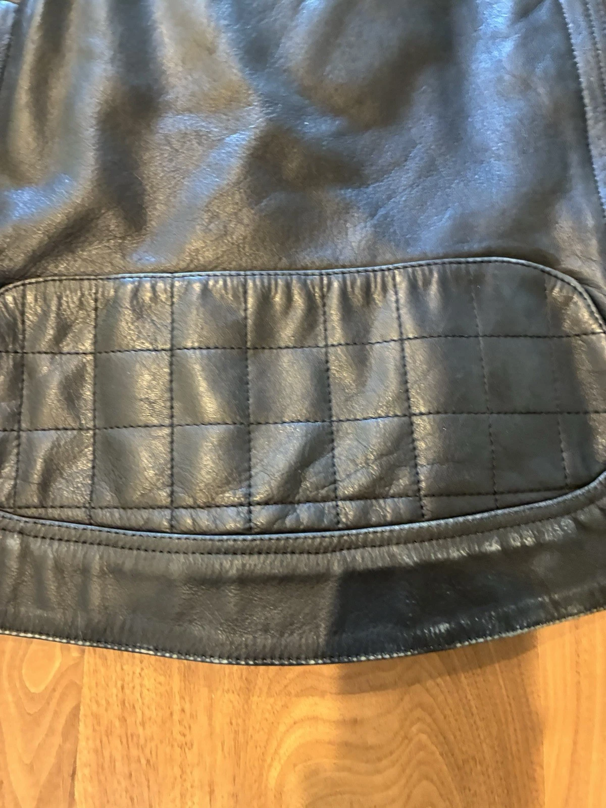 Roland Sands Black Buffalo Leather Moto Jacket Jagger W/Armor Knox Pads Vented S image 9