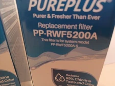 PurePlus Filters PP-RWF5200A- 3 Pack NEW IN FACTORY BOXES