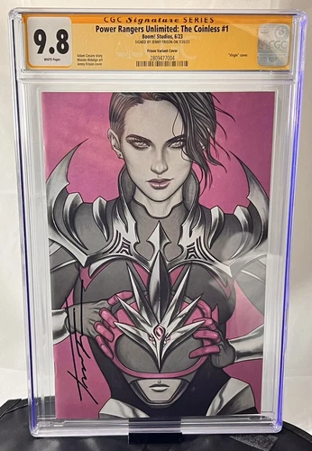 POWER RANGERS UNLIMITED COINLESS #1 CGC 9.8 AUTO Frison Variant SDCC 2023 Virgin