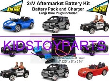 ¡NUEVO! Kit de conversión 24V ACTUALIZACIÓN para autos/camiones 12V KID TRAX