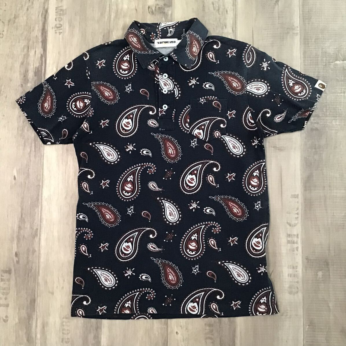 トップス a bathing ape bapesta polo shirt s-l400.jpg