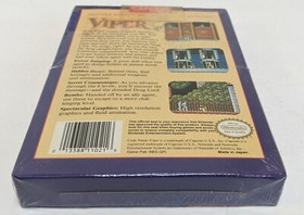 Code Name VIPER Nintendo NES 1990 Capcom New Factory Sealed (Light Moisture Dmg)