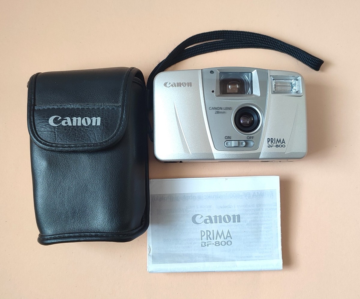 Vintage Camera Canon Prima BF-800 Automatic Point & Shoot