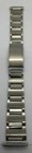 VINTAGE 100% STAINLESS STEEL PUMP HANDLE BRACELET mm20/16 CLASP mm16 RALLY TYPE