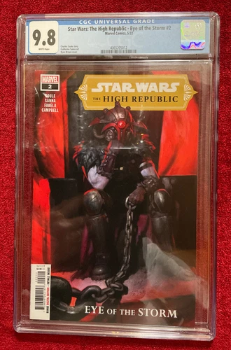 Star Wars: The High Republic - Eye of the Storm #2. CGC 9.8.