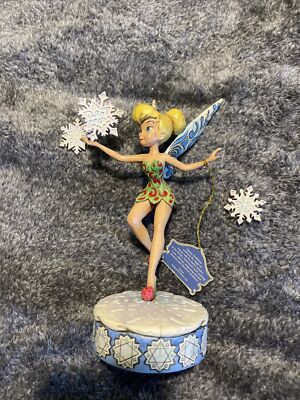 Disney Traditions Tinker Bell フィギュア JIM SHORE DISNEY TRADITIONS TINKERBELL'S WINTER WONDERLAND